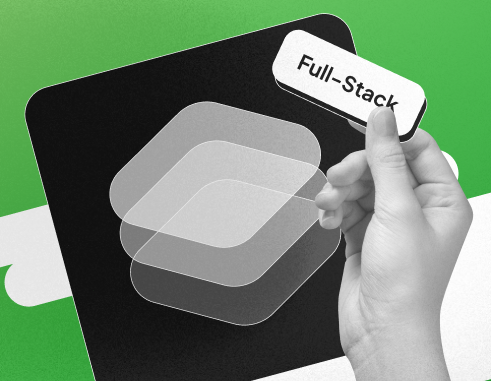 Green Cover: Full Stack Icon